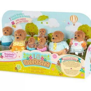 Woodzeez Family Playset